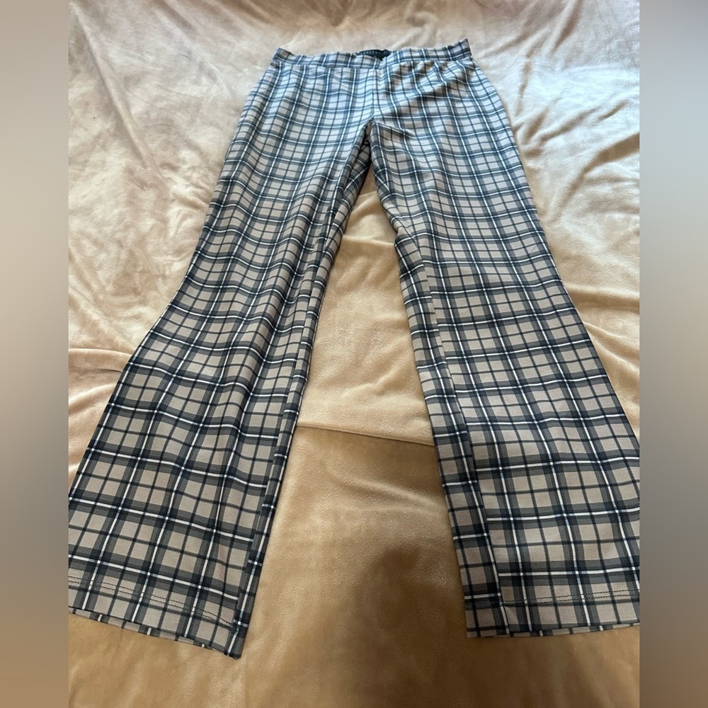 Sanctuary Black and White Plaid Leggings Pants XS